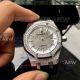 Perfect Replica Audemars Piguet Royal Oak Stainless steel Diamond Watch 43mm (5)_th.jpg